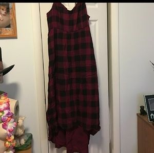 Torrid plaid dress!